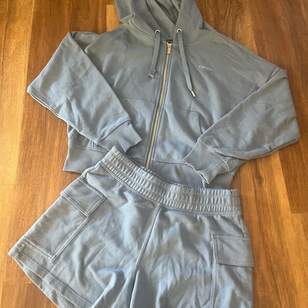 DKNY Slate Gray Knitwear